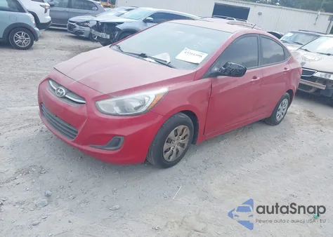 2017 Hyundai Accent Se z USA, uszkodzony, nr VIN KMHCT4AE1HU220866